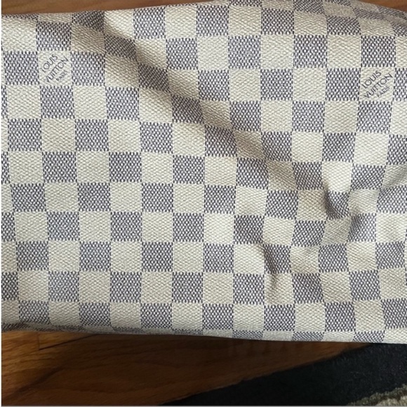 Louis Vuitton Speedy 30 Damier Azur bag 100% Authentic Preloved with dust bag - Picture 14 of 14